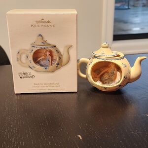 Hallmark Keepsake Alice in Wonderland Teapot Ornament